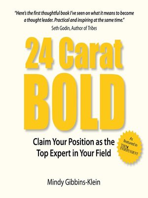 cover image of 24 Carat BOLD